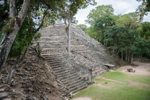 Site archéologique maya de Copan ruinas, pyramide