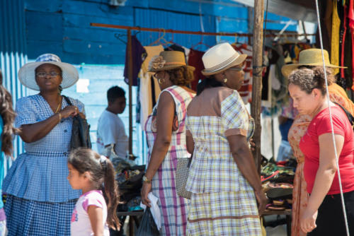Livingstone, marché de la communauté caribéenne 