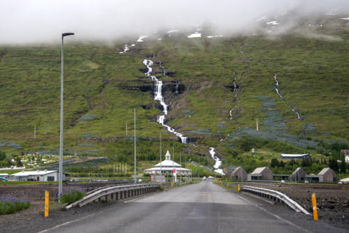 Islande, arrivée à Eskifjordur