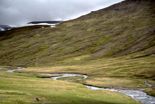 Islande, côte est, paysage typique