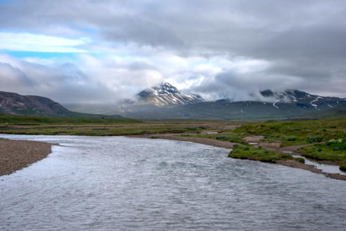 Islande, Bakkagerdi,paysage