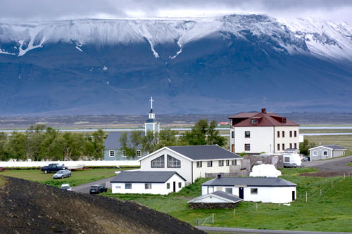 Islande, village de Stukustadir