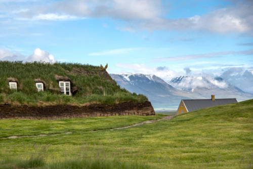 Islande, Varmahlid, ferme musée Glaumbaer
