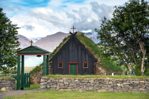 Islande, L'église en tourbe de Víðimýrarkirkja