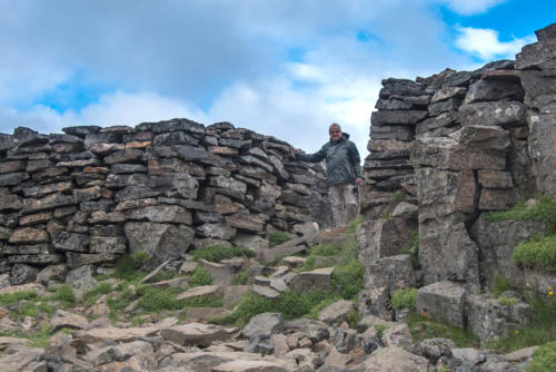 Islande, Borgarvirki, promontoire viking, paysage digne du trône de fer