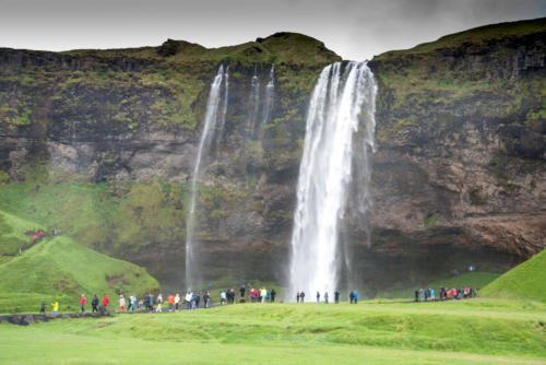 Islande, cascade Seljalandsfoss