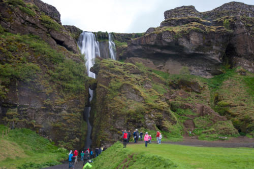 Islande, cascade Gjulfrabui