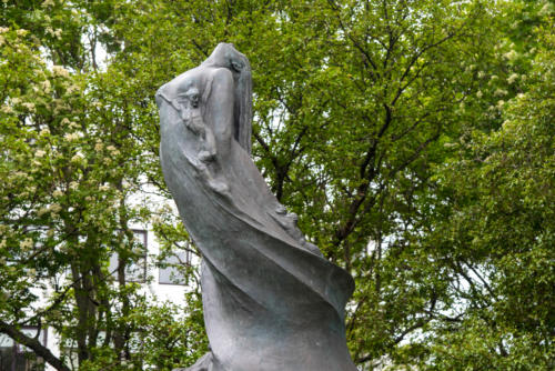 Islande, oeuvre du sculpteur islandais EINAR JÓNSSON