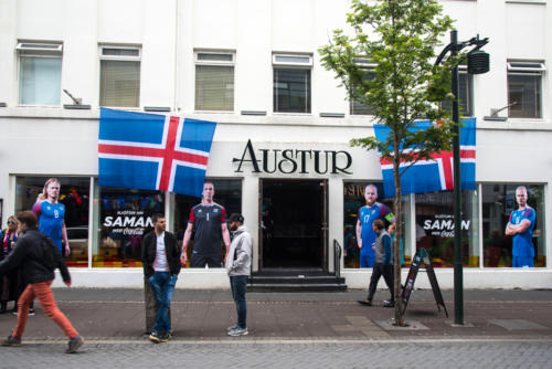 Islande, Reykavik pendant la coupe du monde de football 2018