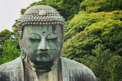 Japon, Kamakura - Grand Bouddha au temple Kotoku-in