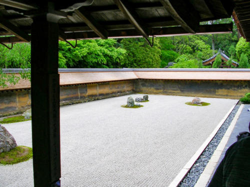 Japon, Kyoto - Ryoan-ji et son célèbre jardin de pierres