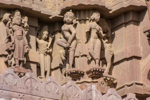 Inde-Rajasthan-Jodhpur-Mandore-Sculptures