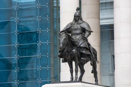 Oulan Bator statue de Gengis Khan