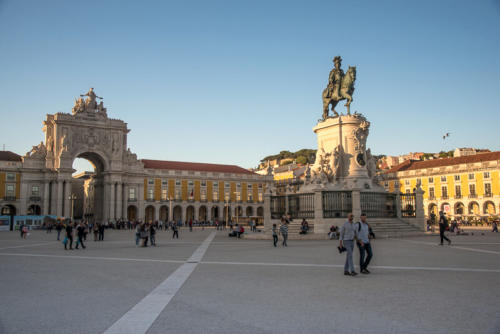 Lisbonne - place du commerce