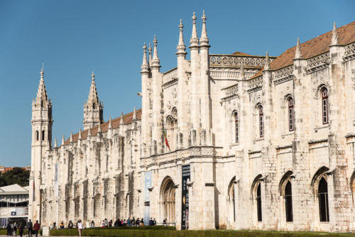 Bélem, Monastère des hiéronymites, la façade