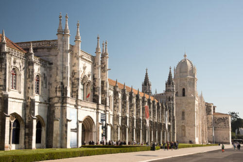 Bélem, Monastère des hiéronymites, la façade
