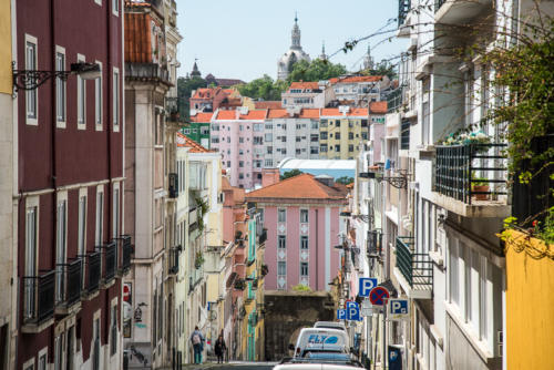 les hauteurs de Lisbonne