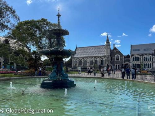 Nouvelle Zélande Sud - Christchurch, jardin botanique