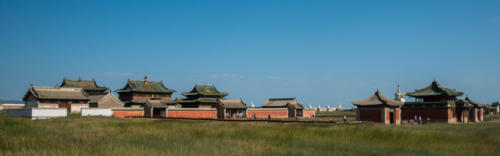 Mongolie - Karakorum, vue générale du site historique