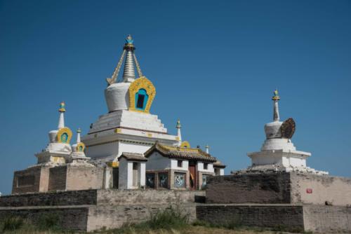Mongolie - Karakorum, grand stupa