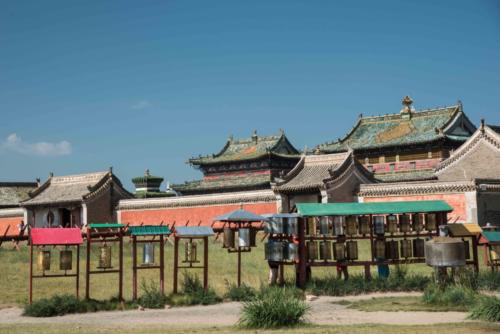 Mongolie - Karakorum, les moulins à prière