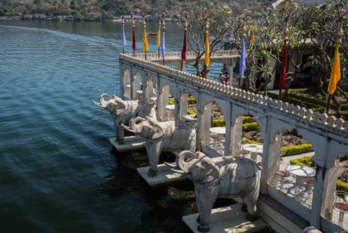Udaipur, le lac