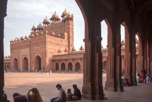 Inde-Fatehpur Sikri- palais et mosquée