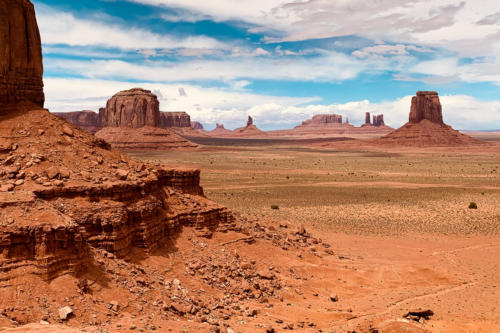Panorama à Monument Valley