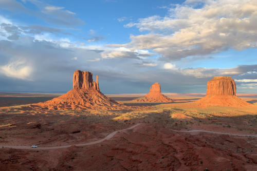 Panorama à Monument Valley