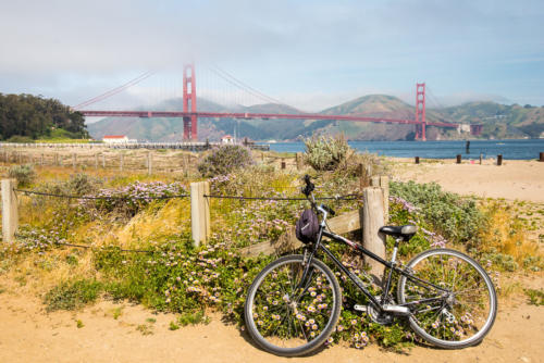 San Francisco : Traversée du Golden Gate à Vélo 