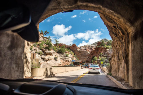 Mount Carmel Tunnel at Zion National Park