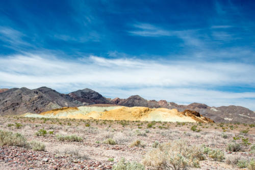 Death valley - Terres colorées riches en minerai