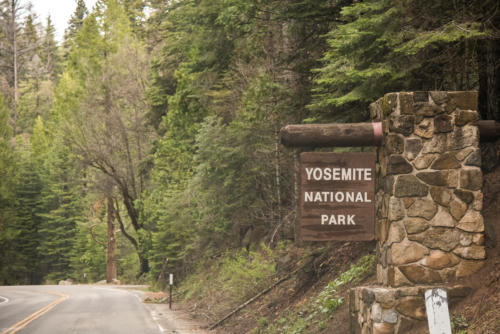 Entrée de Yosemite National Park via Oakhurst