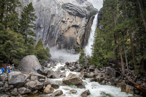 Yosemite National Park - Bouillonante cascade