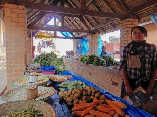 Madagascar - Fianarantsoa, le marché