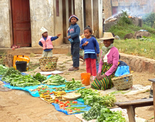 Madagascar - Fianarantsoa, le marché