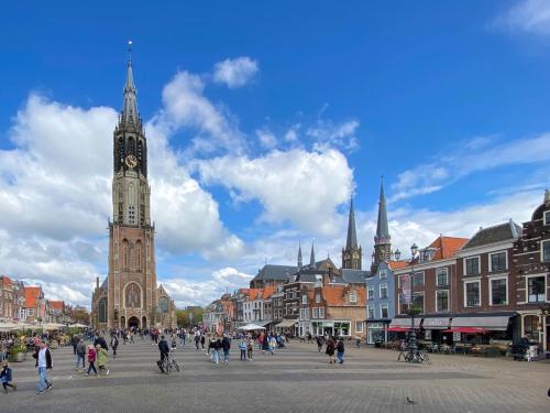 Pays-bas, Delft - Centre historique, la grand place
