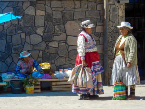 Pérou, Chivay - marché du Village