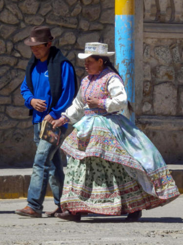 Pérou, Chivay -couple 