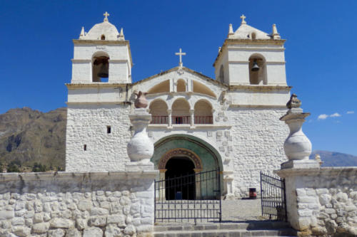 Pérou, Chivay - Eglise de Maca