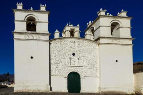 Pérou, Chivay - Eglise à Yanque 