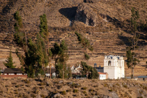 Pérou, Chivay - village de Yanque 