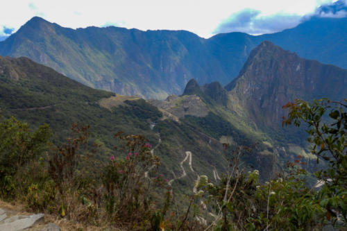 Machu Picchu - Vue générale du site depuis le Huayna Picchu