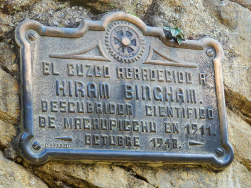 Pérou, Machu Picchu -  Hiram Bingham , explorateur américain qui a fait connaître le site