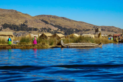 Pérou, lac Titicaca - Une île peut héberger plusieurs familles