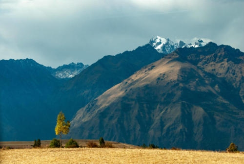 Pérou, Vallée sacrée - Moray, paysage