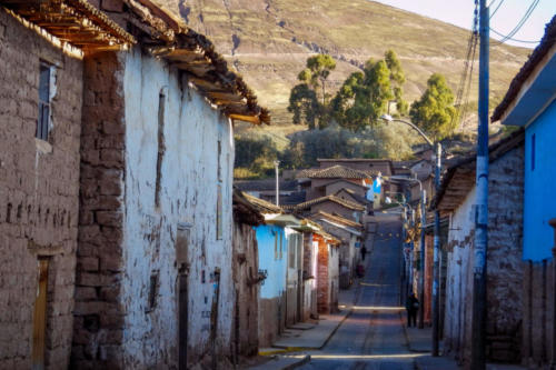 Pérou, Vallée sacrée - rue de Maras