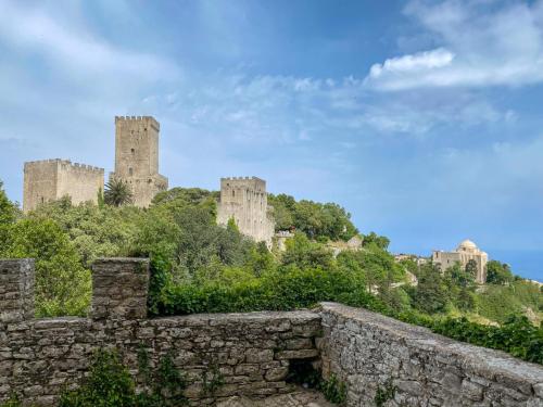 Sicile-Erice,le château