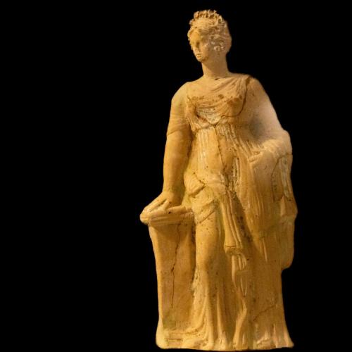 Sicile - Selinonte, statue  au musée du site archéologique
