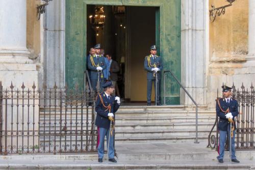 Sicile - Palerme, une des cérémonies du 30ième anniversaire de la mort du juge Falcone